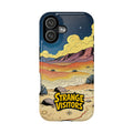 Phone Case — 'Strange Visitors' Desert Landscape Magnetic Impact-Resistant Case
