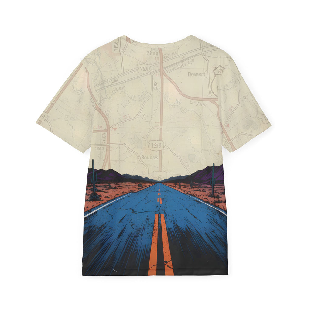 Strange Visitors Road Trip Jersey — Men’s Graphic Sports Tee