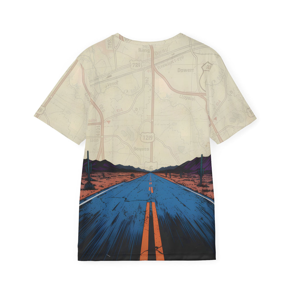 Strange Visitors Road Trip Jersey — Men’s Graphic Sports Tee