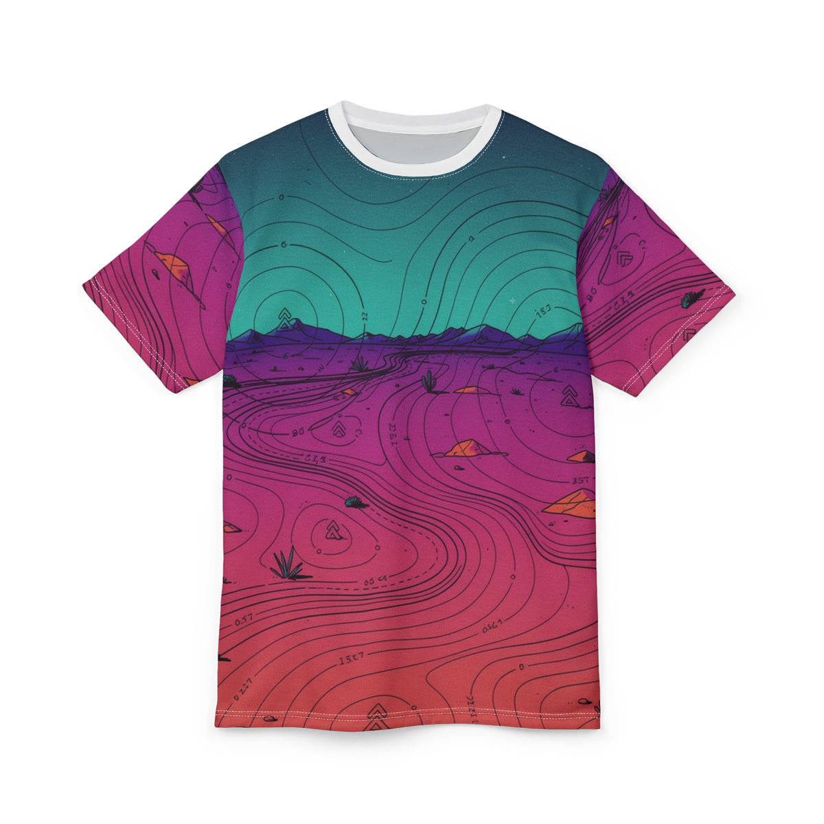 Unisex Cut & Sew Tee (AOP)