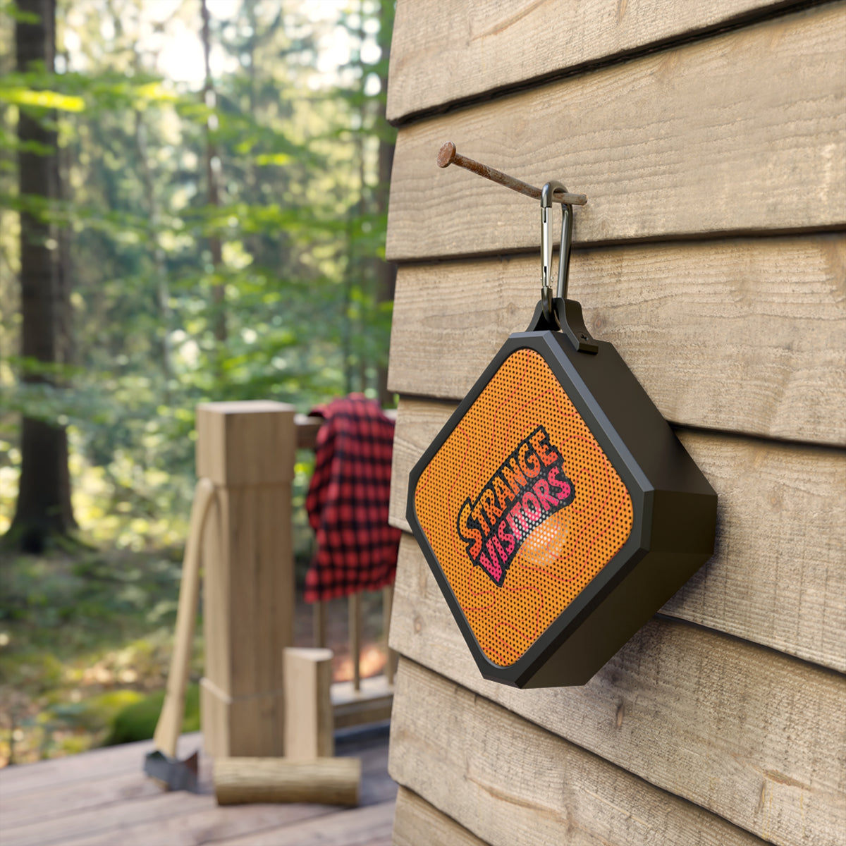 Strange Visitors Portable Outdoor Bluetooth Speaker - Broadcasting From The Edge