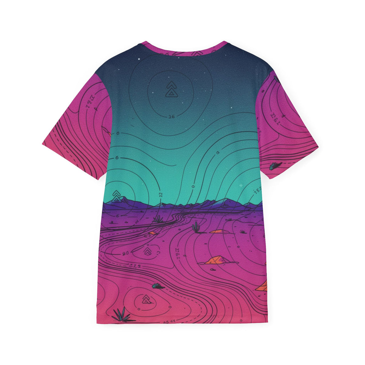 Men's Jersey — Gradient Desert Landscape All-Over Print