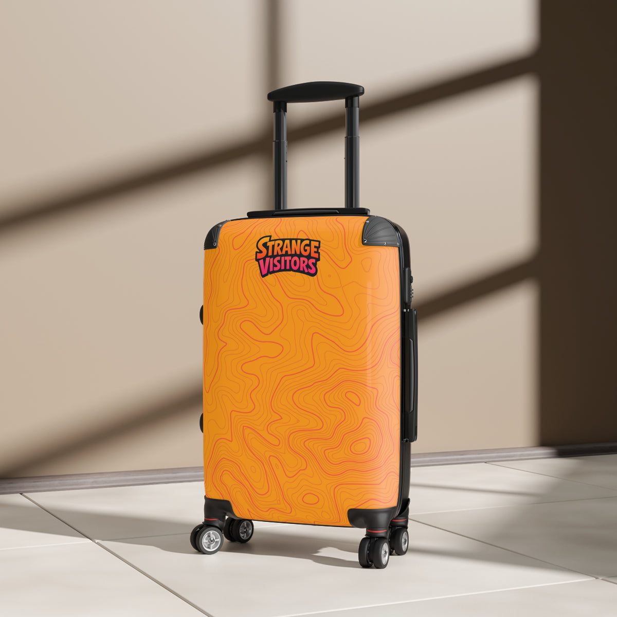 Strange Visitors Carry-On Suitcase