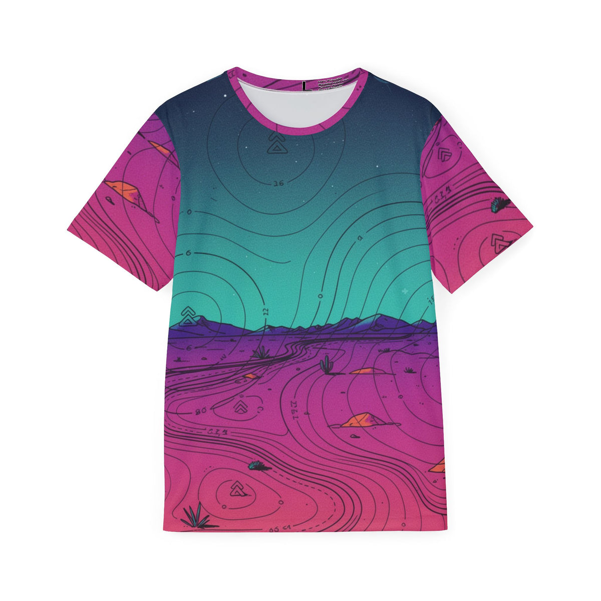 Men's Jersey — Gradient Desert Landscape All-Over Print